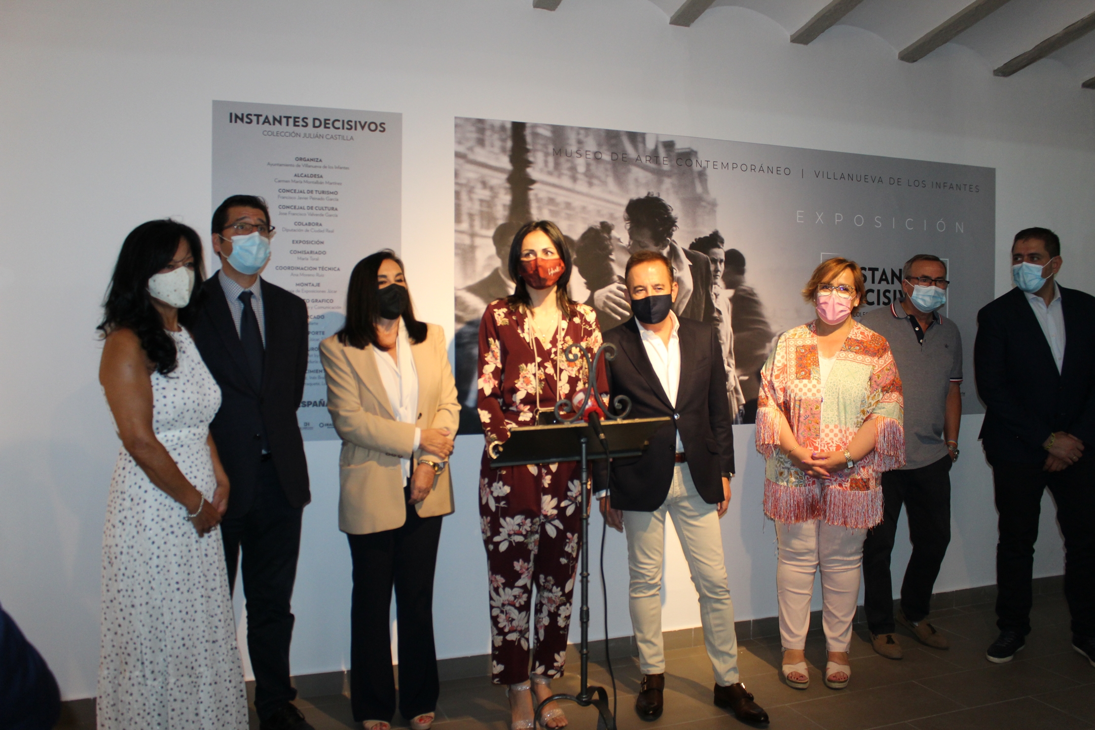 Inaugurada la exposición INSTANTES DECISIVOS de la FOTOGRAFÍA en el Museo de Arte Contemporáneo de Villanueva de los Infantes