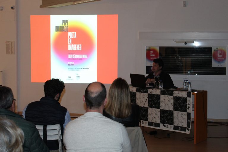 Conferencia de Julio César Abad Vidal: Pepe Buitrago. Poeta en imágenes.